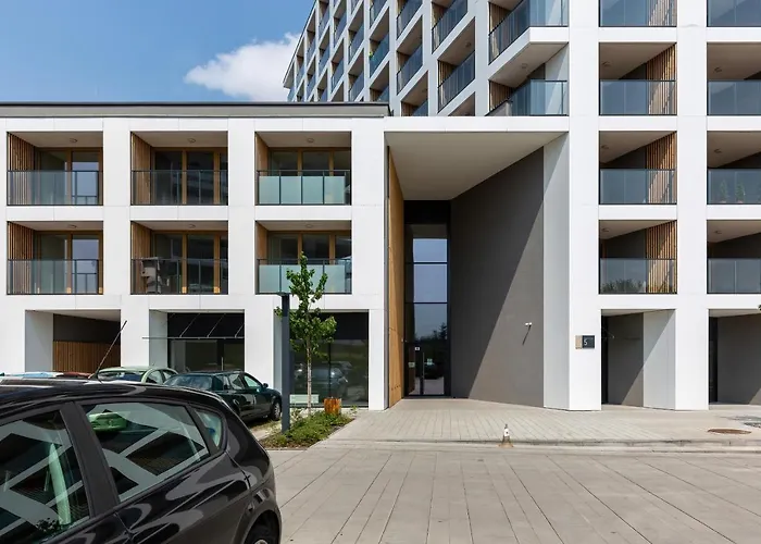 Elegancki Apartment Z Parkingiem By Noclegi Renters