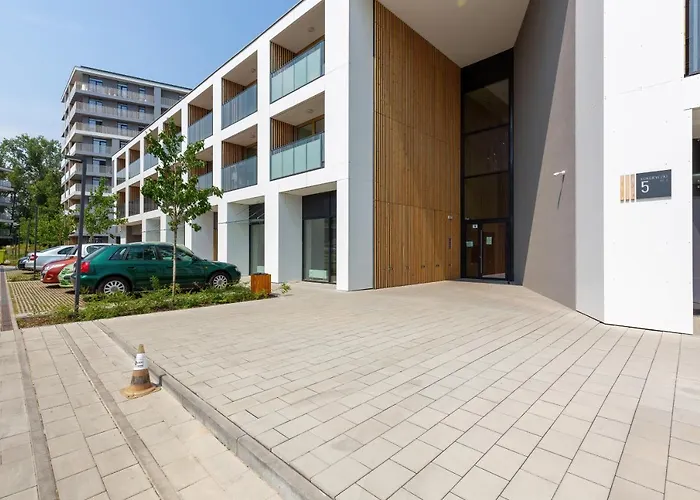 Elegancki Apartment Z Parkingiem By Noclegi Renters